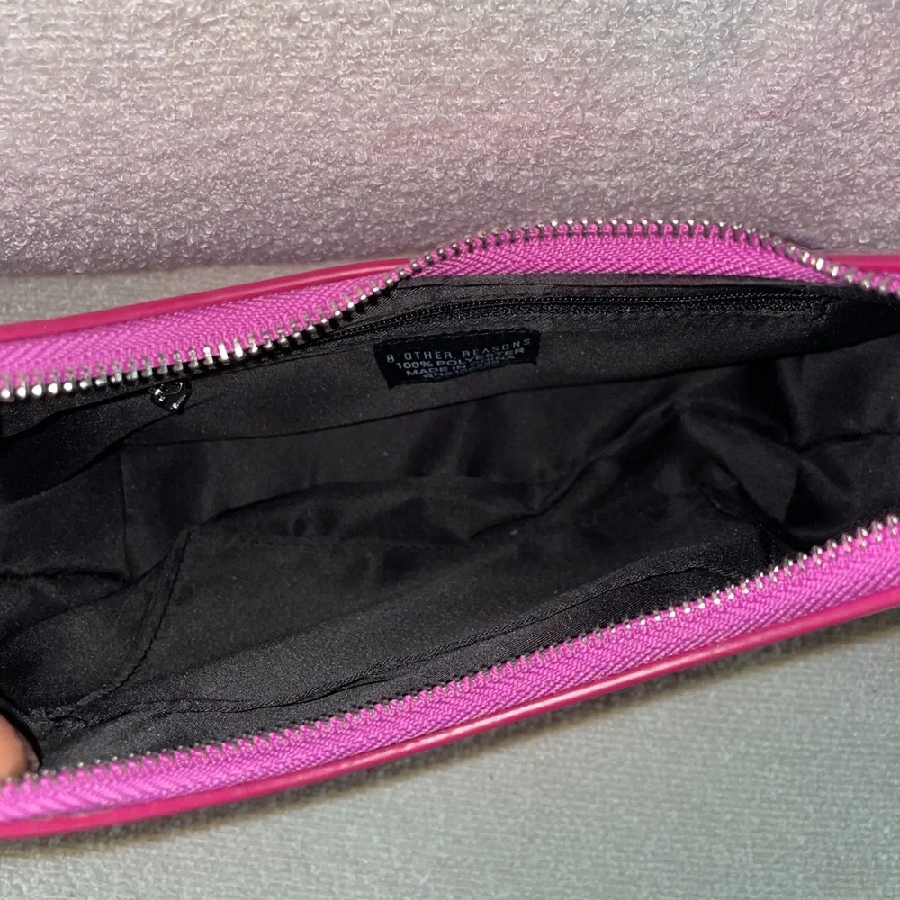 8 Other Reasons It Girl Shoulder Bag in Metallic Pink - Picture 6 of 15